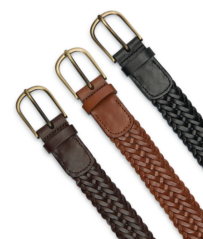 Braided belt